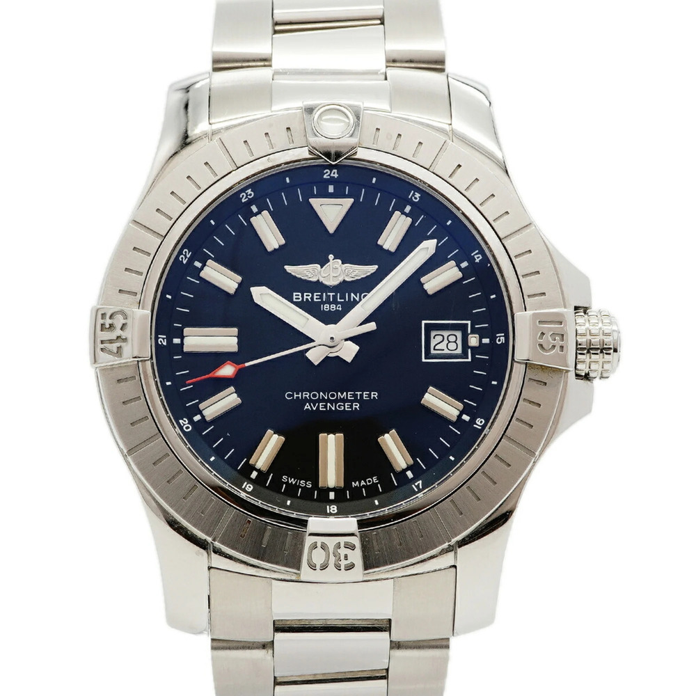 Breitling Avenger Automatic 43 A17318 Black Dial Men's Watch